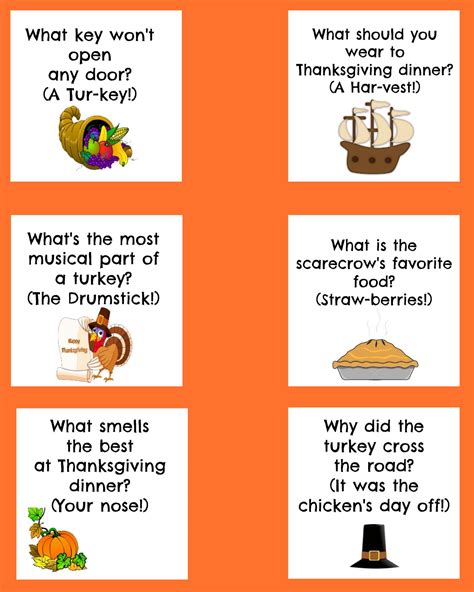 Thanksgiving Jokes For Kids Ausmalbilder