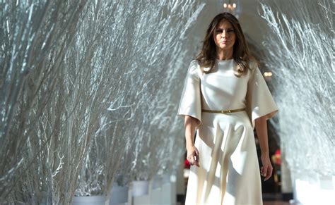 Re Live Melania Trumps White House Christmas At Trump Event