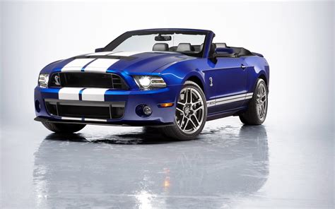2013 Ford Shelby Mustang Gt500 Convertible Wallpaper Hd Car