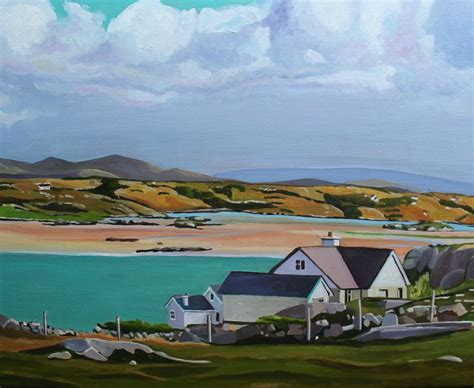 Donegal Paintings Ireland Painting Landscape Art Irish Art