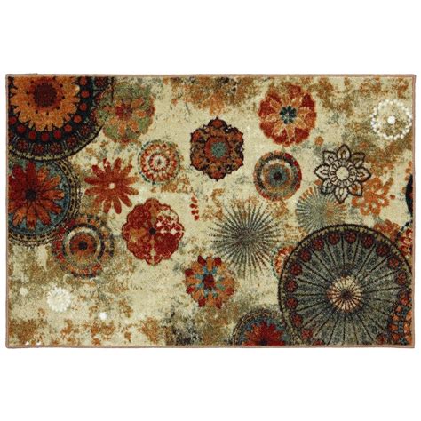 Big lots has the accent rugs and runners for your home, in prints and patterns to match every room. Mohawk Home Caravan Medallion Multi 2 ft. 6 in. x 3 ft. 10 ...