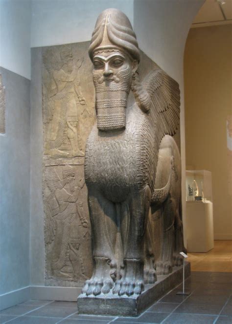 Human Headed Winged Lion From Nimrud
