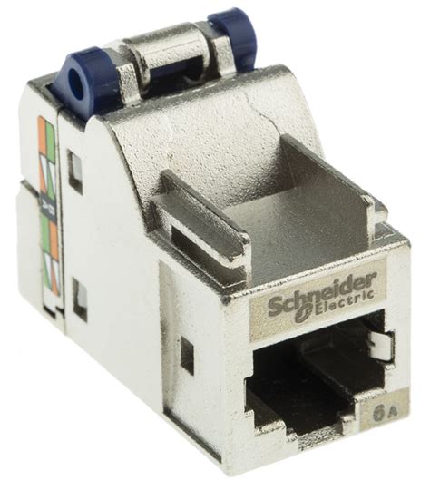 Schneider Electric Female Cat6a Rj45 Connector Rs Components Indonesia