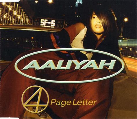 Aaliyah 4 Page Letter 1997 Cd Discogs