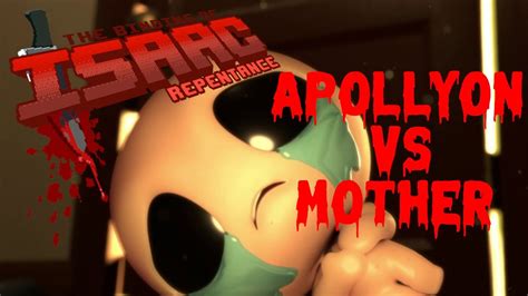 TBOI Repentance APOLLYON Vs MOTHER SOLO Gameplay YouTube