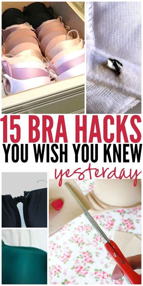 Bra Hacks You Needed Yesterday Bra Hacks Sewing Hacks Clothing Hacks