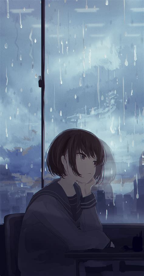 Anime Rain Wallpapers Top Nh Ng H Nh Nh P