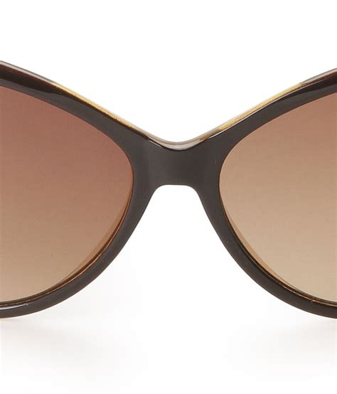 fastrack p252br1f brown cat eye sunglasses buy fastrack p252br1f brown cat eye sunglasses
