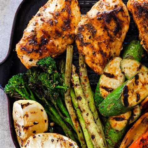 Best Grilled Chicken And Vegetables Packs Recipes