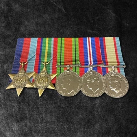 Ww2 1939 1945 Star Pacific Star Defence Medal War Medal