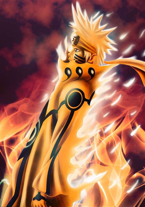 Naruto Modo Kurama/Kurama Mode y Kakashi  Naruto uzumaki, Naruto,  Wallpaper naruto shippuden