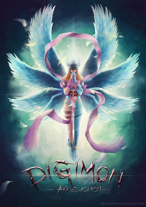 Angewomon Digimon Highres 1girl Angel Angel Girl Belt Mask Solo Wings Image View