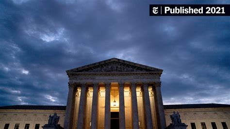 Supreme Court Will Return To Its Courtroom Next Month The New York Times