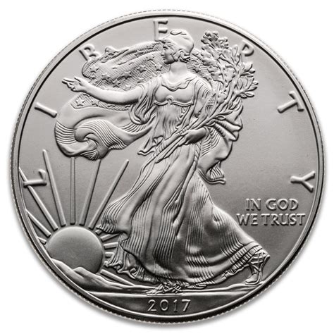 2017 United States Silver Eagle 1 Oz 999 Canadian Pmx
