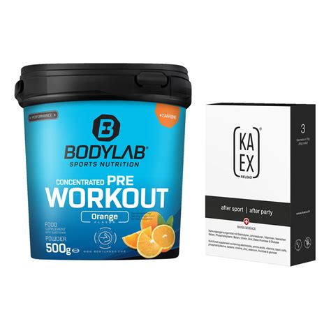 Concentrated Pre And Post Workout Set