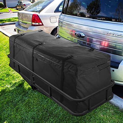 Mockins hitch mount cargo carrier | the 60 x 20″ x 6 steel cargo basket has a hauling weight capacity of 1.10 10. Compare Price: hitch haul rooftop cargo carrier - on ...