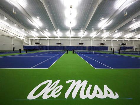 University Of Mississippi Indoor Tennis Facility Pryor Morrow
