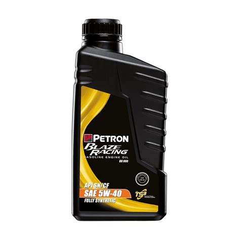 Petron Blaze Racing Br600 Synthetic Blend Gasoline Engine Oil Sae 10w
