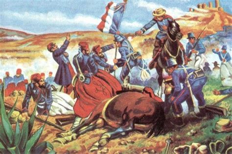 El ejército mexicano dirigido por ignacio zaragoza, enfrentado al segundo imperio francés dirigido por charles ferdinand latrille. Por esta razón se celebra la "Batalla de Puebla" el 5 de mayo