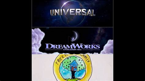 Combo Logos Universal Pictures Dreamworks Animation Skg Capitán