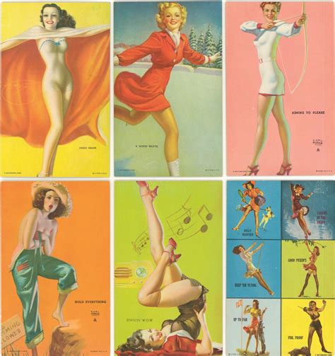 Lot Detail 1940 45 Mutoscope Pin Up Girls Arcade Cards Collection