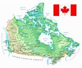 Karten von Kanada | Karten von Kanada zum Herunterladen und Drucken