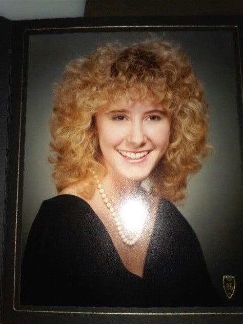 1986 High School Senior Year Yearbook Photo