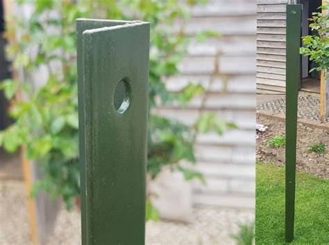 Fence posts provide key structural support and must be able to withstand considerable force. Intermediate Posts for 900mm Chain Link Fence - 1.5m Angle ...