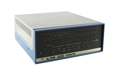Altair 8800 Microcomputer Smithsonian Institution
