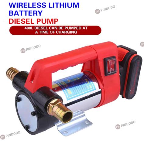 Electric Portable Fuel Oil Transfer Pump Self Priming Diesel Kerosene Dc 12v 220v Built In