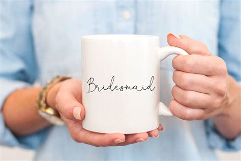 This Mug Is Perfect For A Bridesmaid Proposal Bridesmaid Mug What