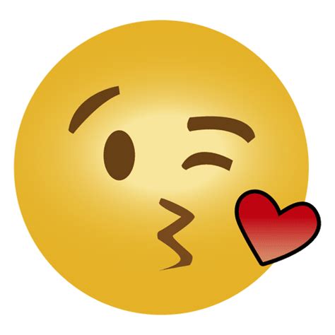 Cute Kissing Emoji Emoticon Png And Svg Design For T Shirts