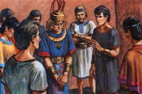 “king Limhi Had Also Entered Into A Covenant With God” Illustration