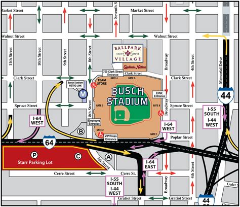 Busch Stadium Parking | St. Louis Cardinals