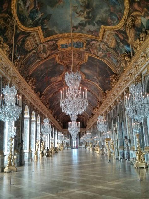 La Sala Degli Specchi Reggia Del Re Sole A Versailles Versailles