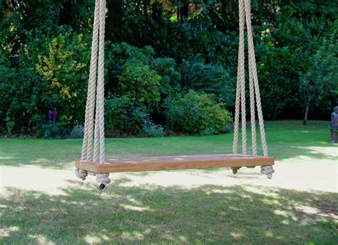 Large Engraved Oak Porch Swing