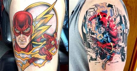 Superhero The Flash Tattoo Ideas The Long Side Story