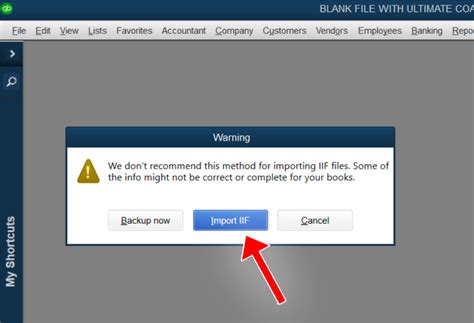 Importing An Iif File Into Quickbooks Desktop 2019 2020 And 2021 Or Newer Experts In