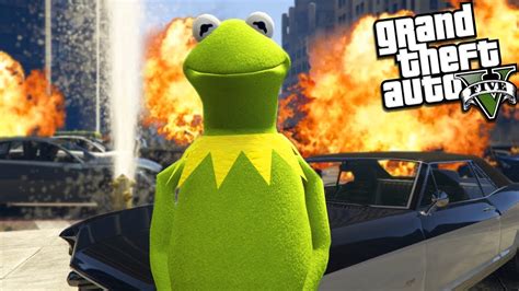 Kermit The Frog Is A Gangsta From Los Santos Gta 5 Mods Youtube