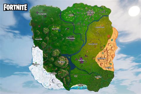 Fortnite Chapter 3 Map Concept Perfectly Balances Old And New Locations