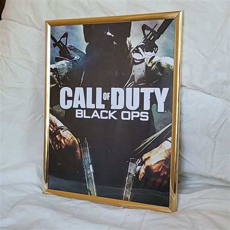 Wall Decor Framed Call Of Duty Black Ops Poster Poshmark
