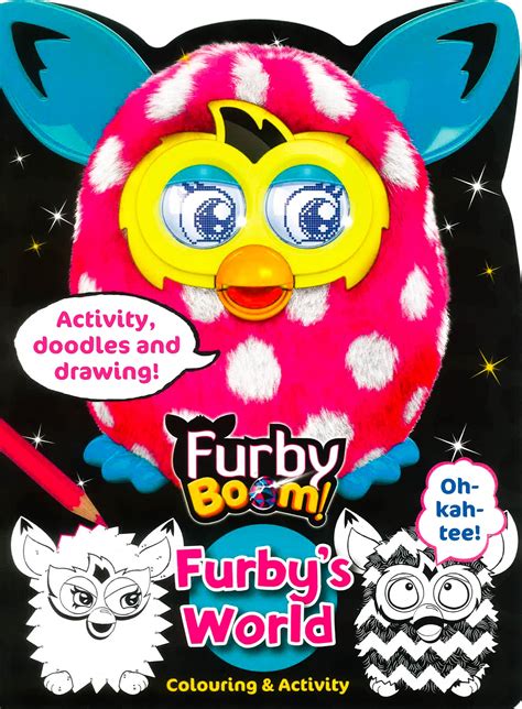 Furby Boom Colouring Book Furbys World Bookxcess