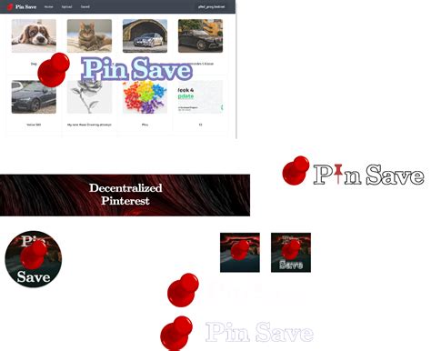 Pin Save Decentralized Pinterest Figma Community