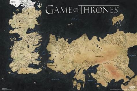 Game Of Thrones Map Essos Game Of Thrones Map Westeros And Essos By
