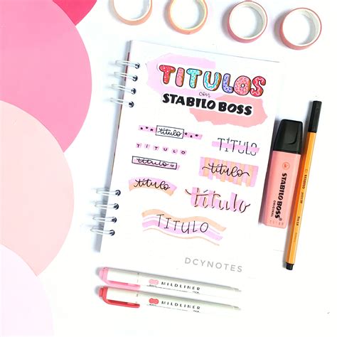 A Notebook With Some Writing On It Next To Two Pens And Circles That