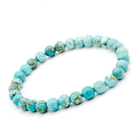 beaded blue turquoise bracelet rs 190 piece h s r enterprises id 23547249297