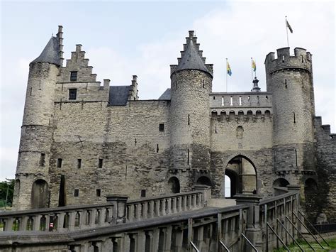 The castle made it possible to control the access to the schelde, the river that flows through antwerp. My Life in Retirement: S - Steen Castle, Antwerp, Belgium