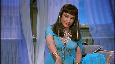 blue dress worn by anne baxster in the ten commandments as nefertari anne baxter vintage