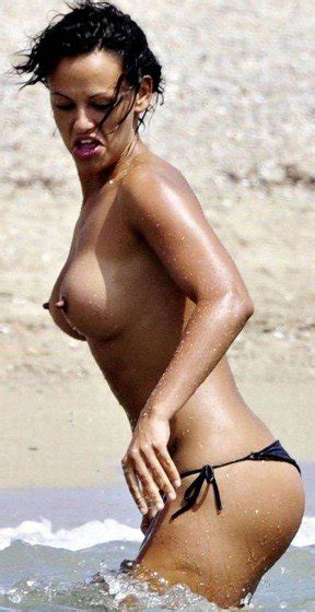 Nereida Gallardo Topless Wet Hard Nipples At The Beach Pandesia World