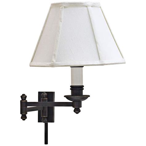 House Of Troy Library Oil Rubbed Bronze Swing Arm Wall Lamp 8m133